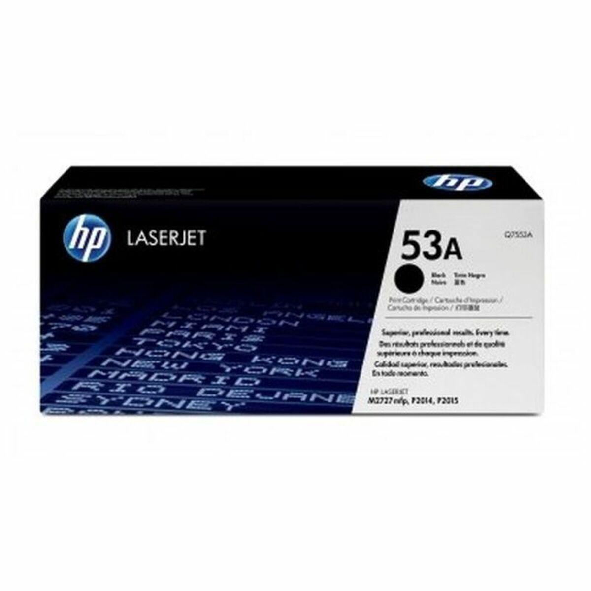 Original Toner Hp 53a 53a Blå Sort Multifarvet
