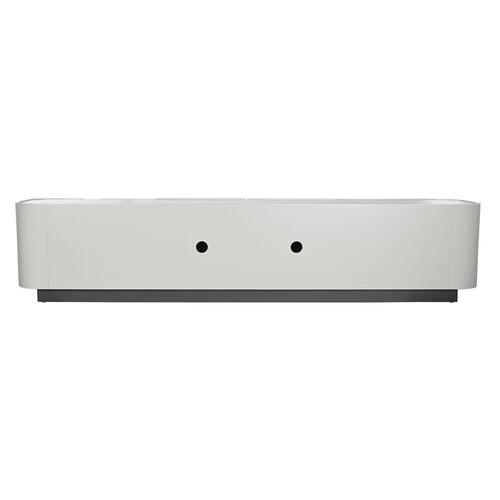 Tv-bord Home ESPRIT Hvid Sort Beige 200 x 40 x 42 cm