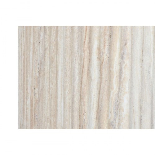 Spisebord - beige granitlook, træ/MDF, Ø130 cm