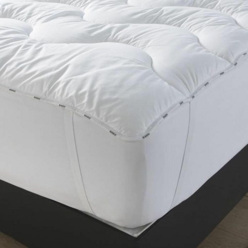 DODO topmadras 140×190 cm - hvid madrastopper til beskyttelse og komfort