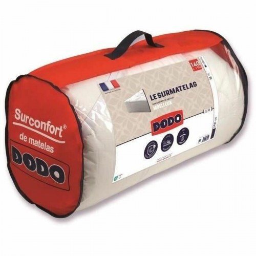 DODO topmadras 140×190 cm - hvid madrastopper til beskyttelse og komfort