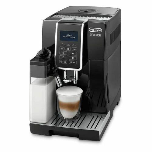Kaffemaskine fuldautomatisk DeLonghi Dinamica ECAM 350.55.B - sort, 1,8 l, 300 g
