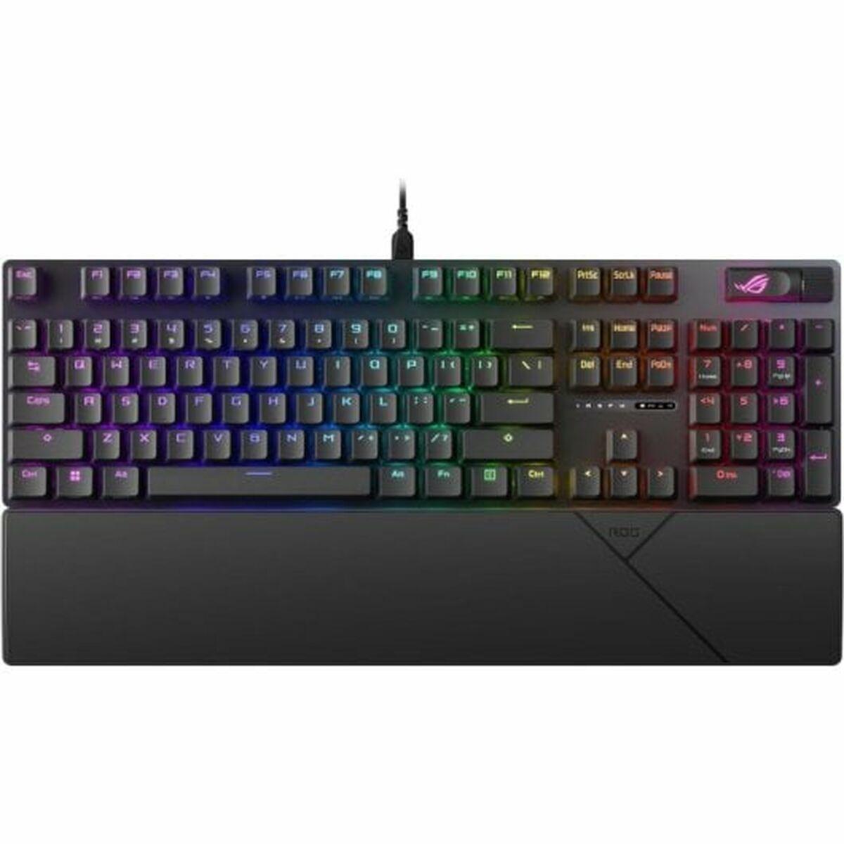 Tastatur Asus Strix Scope Ii Sort Qwerty
