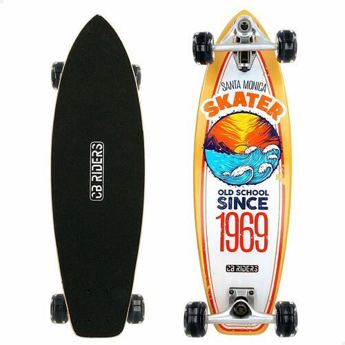 Skateboard Colorbaby Santa Monica Skater Træ 74 x 22 cm