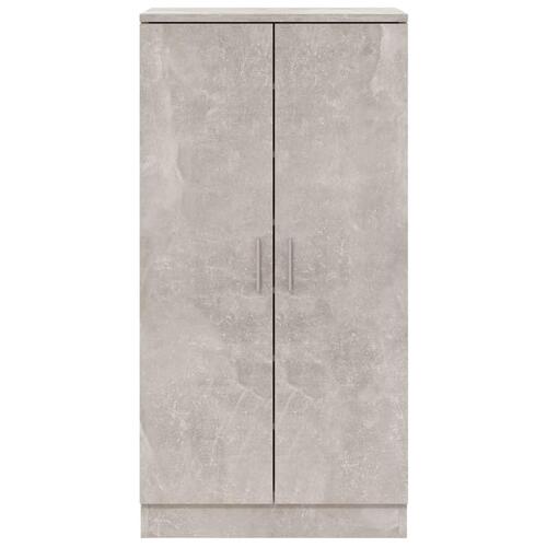 Skoreol 55x35x108 cm konstrueret træ betongrå