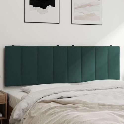 Gavlpude 160 cm velour mørkegrøn