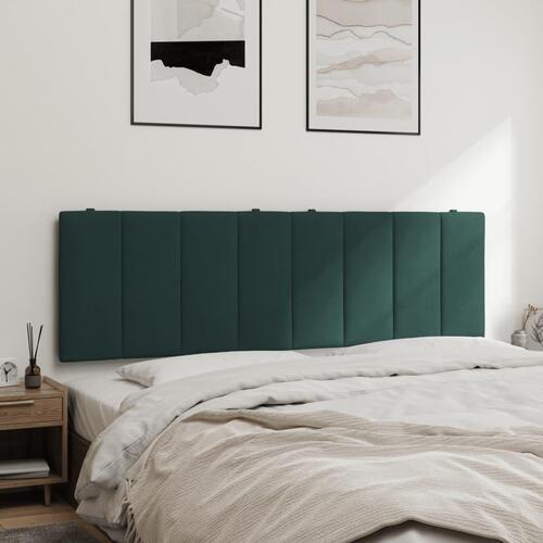 Gavlpude 160 cm velour mørkegrøn