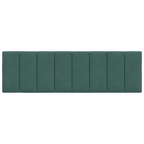 Gavlpude 160 cm velour mørkegrøn