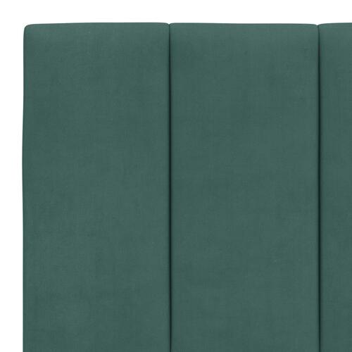 Gavlpude 160 cm velour mørkegrøn
