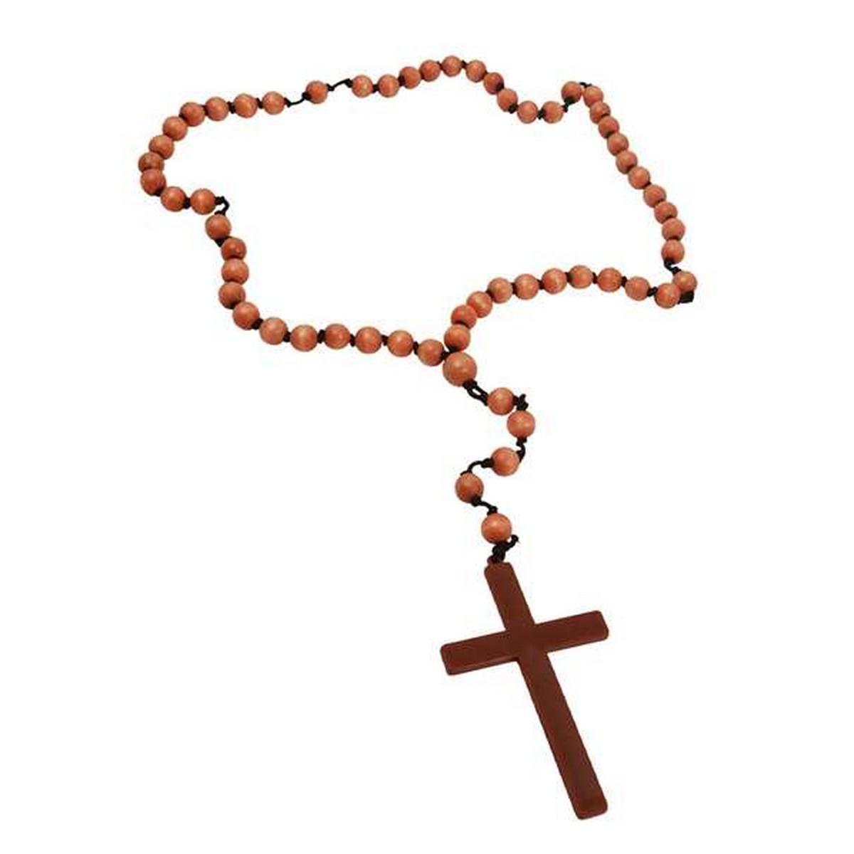 Trærosenkrans S - klassisk rosenkrans til børn og voksne