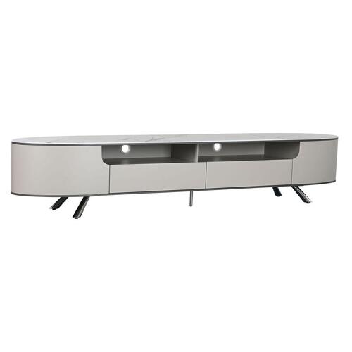 Tv-bord Home ESPRIT Hvid Beige 220 x 42 x 41,5 cm
