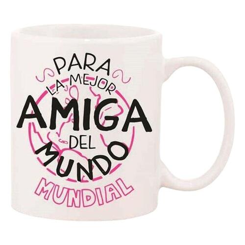 Roymart krus - “Para la mejor amiga” - hvid