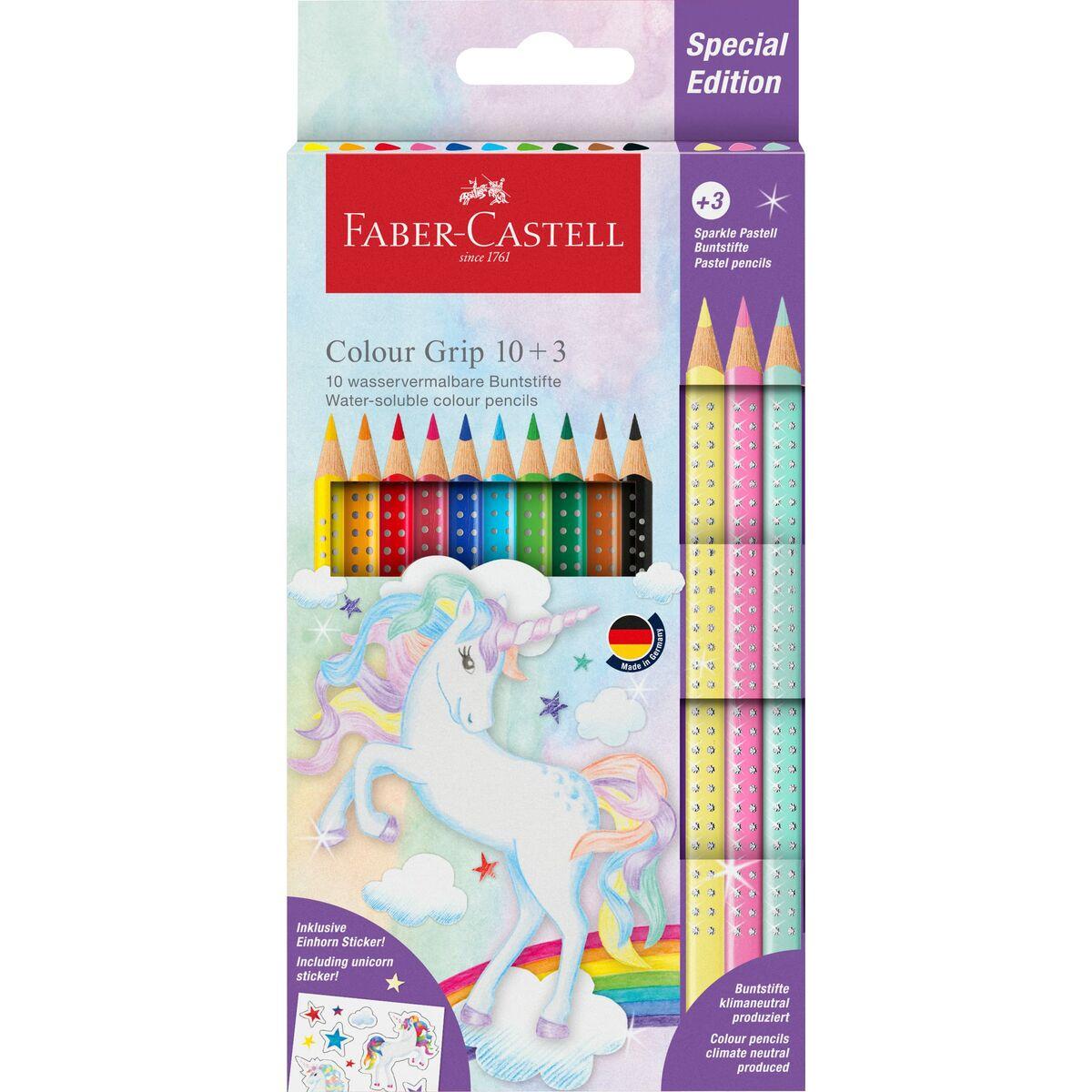 Farveblyanter Faber Castell Colour Grip Multifarvet 13 Dele