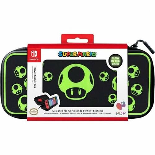 Cover og skærmbeskyttelse til Nintendo Switch PDP Glow in the Dark