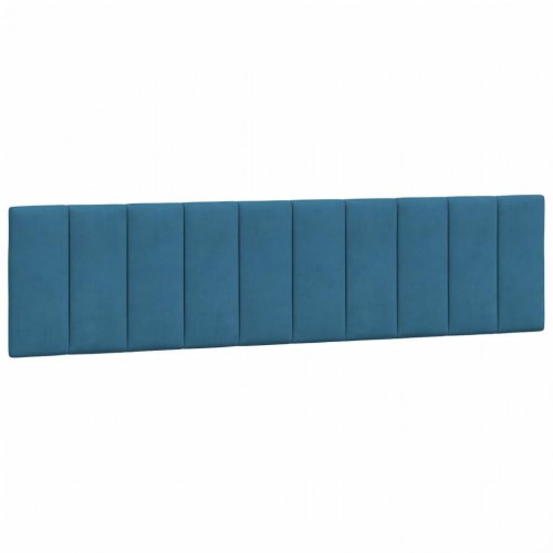 Gavlpude Hanko 200 cm - velour, blå