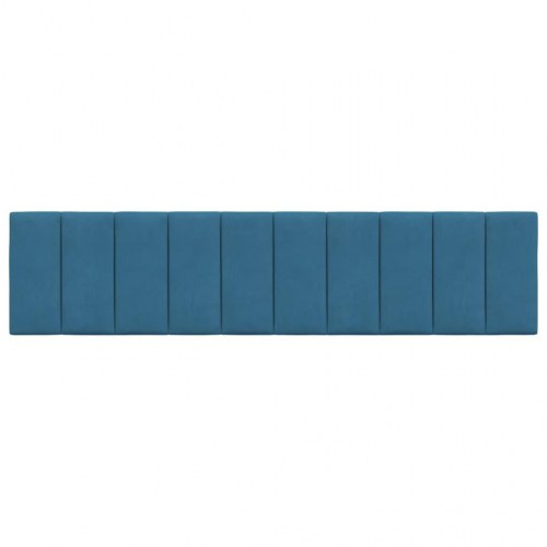 Gavlpude Hanko 200 cm - velour, blå