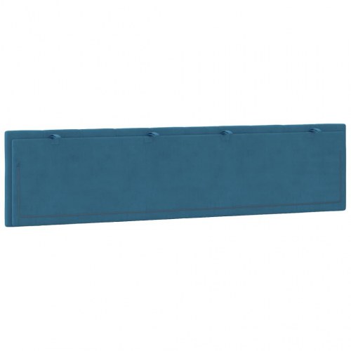 Gavlpude Hanko 200 cm - velour, blå