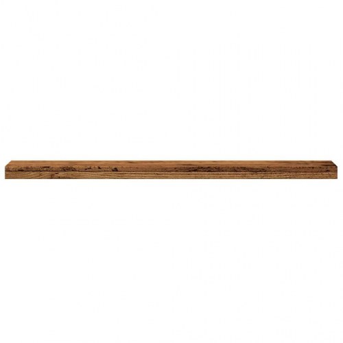 Væghylder 4 stk. - 40×20×1,5 cm i konstrueret træ, antikt trælook