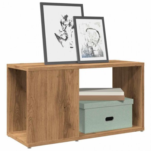 Tv-bord 60×24×32 cm i konstrueret træ - kunsteg