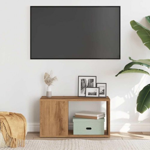 Tv-bord 60×24×32 cm i konstrueret træ - kunsteg