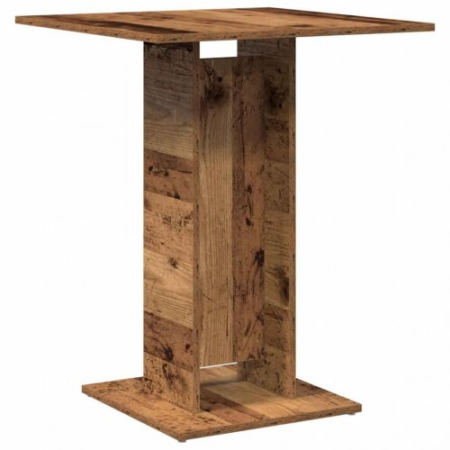 Bistrobord 60 × 60 × 75 cm i konstrueret træ - antikt træ