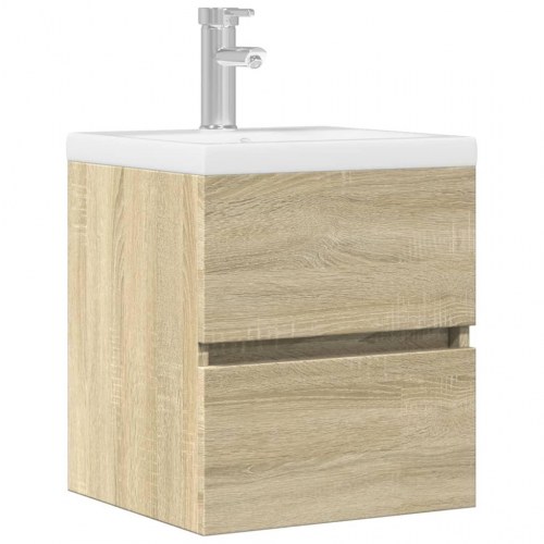 Skab til håndvask 41 x 38,5 x 45 cm - sonoma-eg