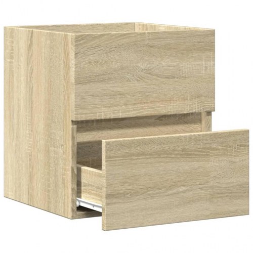 Skab til håndvask 41 x 38,5 x 45 cm - sonoma-eg