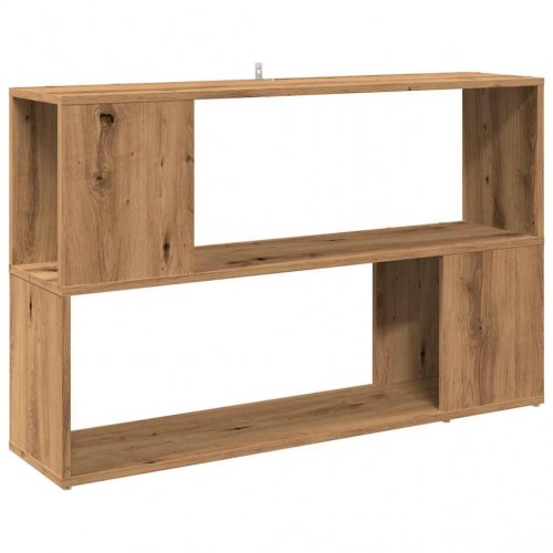 Bogreol 100×24×63 cm i konstrueret træ - kunsteg