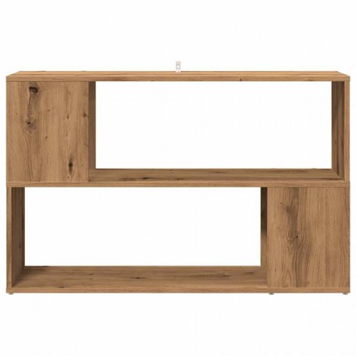 Bogreol 100×24×63 cm i konstrueret træ - kunsteg