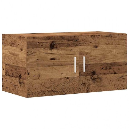 Vægskab 80 x 39 x 40 cm - antikt træ