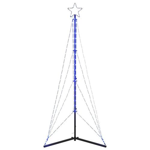 Juletræslys 363 LED'er 182 cm blå