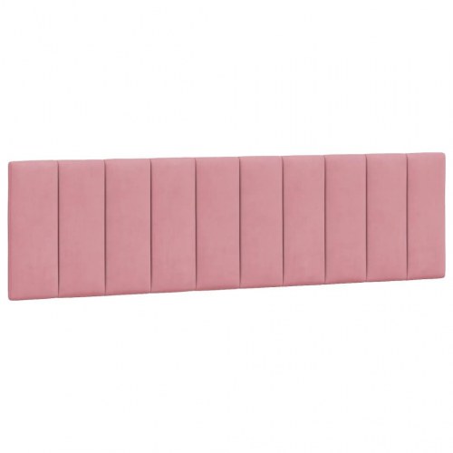 Sengeramme Hanko 180 x 200 cm uden madras - pink fløjl