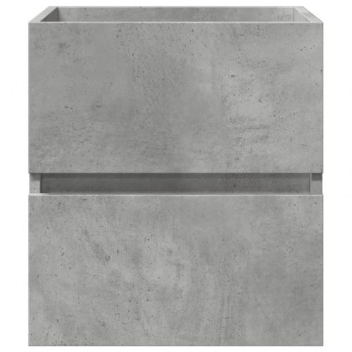 Vaskeskab til håndvask 41 x 38,5 x 45 cm - betongrå