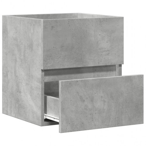 Vaskeskab til håndvask 41 x 38,5 x 45 cm - betongrå
