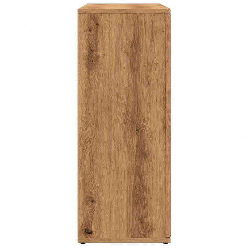 Skænk håndlavet eg 91x29,5x75 cm konstrueret træ