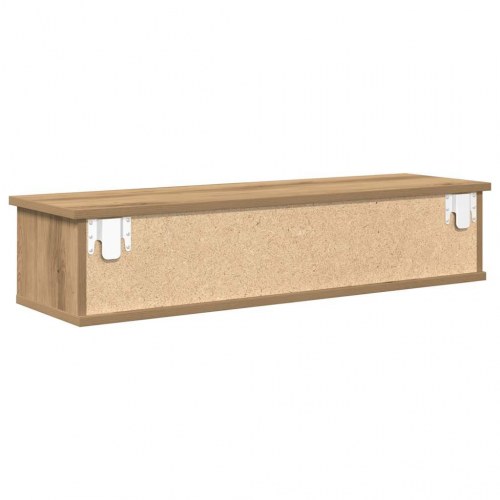 Vægskab med 3 skuffer - 88×26×18,5 cm i kunsteg