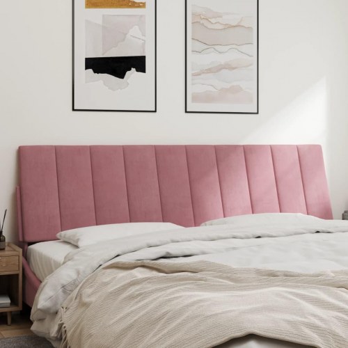 Gavlpude Hanko 180 cm - velour, lyserød