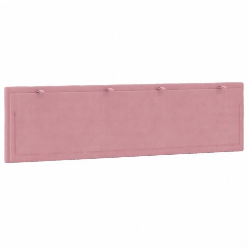 Gavlpude Hanko 180 cm - velour, lyserød
