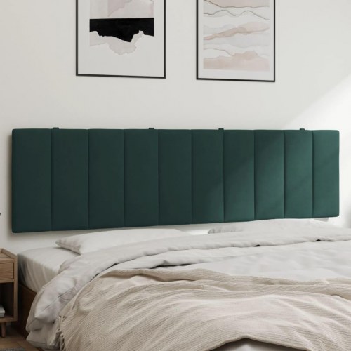 Gavlpude Hanko 180 cm i velour - mørkegrøn