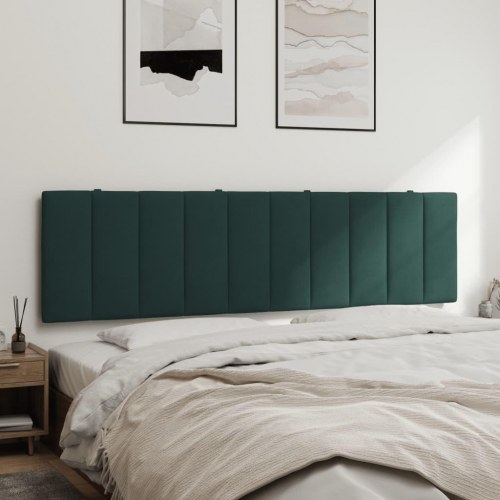 Gavlpude Hanko 180 cm i velour - mørkegrøn