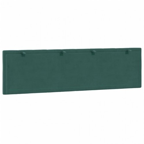 Gavlpude Hanko 180 cm i velour - mørkegrøn