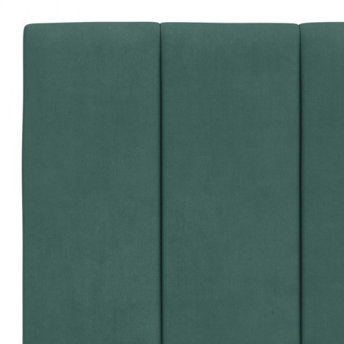 Gavlpude Hanko 180 cm i velour - mørkegrøn