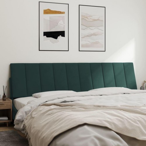 Gavlpude Hanko 200 cm - velour, mørkegrøn