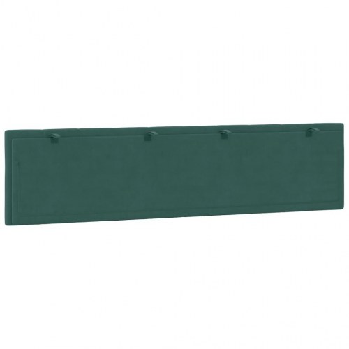 Gavlpude Hanko 200 cm - velour, mørkegrøn