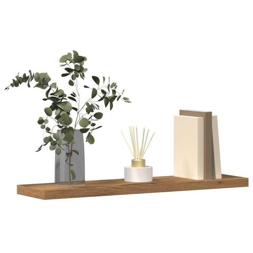 Væghylder 4 stk. 40x20x1,5 cm konstrueret træ kunsteg