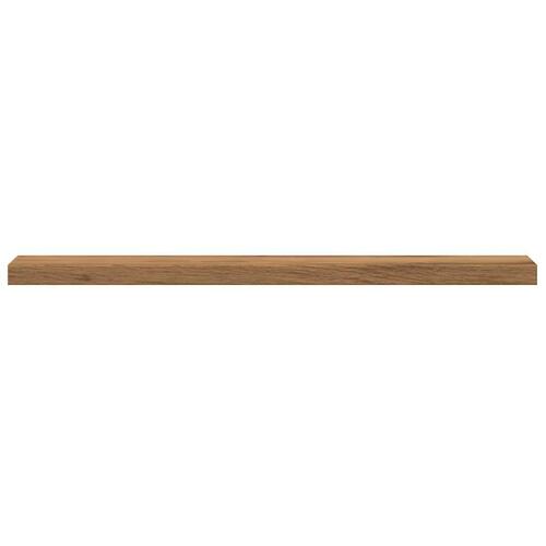 Væghylder 4 stk. 40x20x1,5 cm konstrueret træ kunsteg