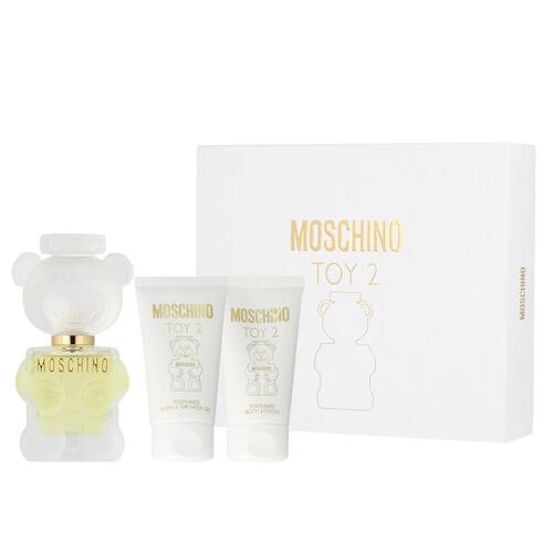 Parfume sæt til mænd Moschino Toy 2 EDP 3 Dele