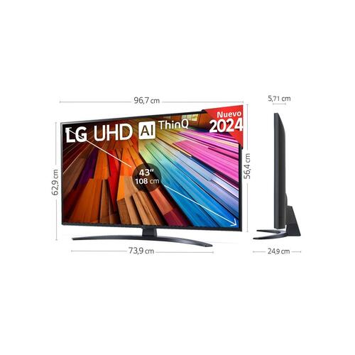 Smart TV LG 75UT81006LA 75 75" 4K Ultra HD LED HDR D-LED LCD
