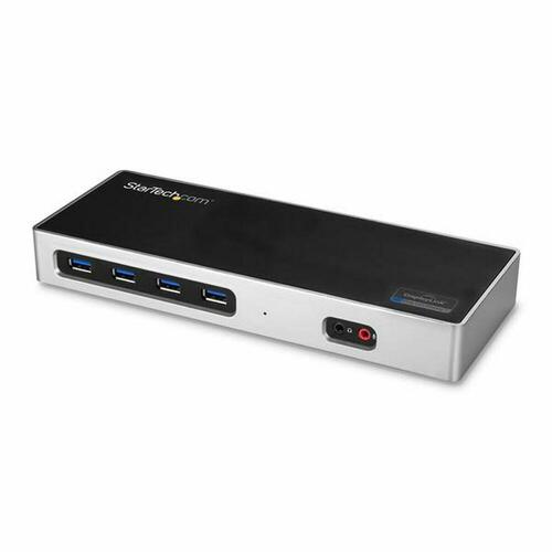 Docking-station Startech DK30A2DH Sort