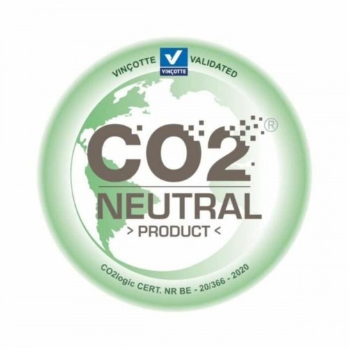 Capi Europe urtepotte i plastik - cirkulær, mørkegrå struktur